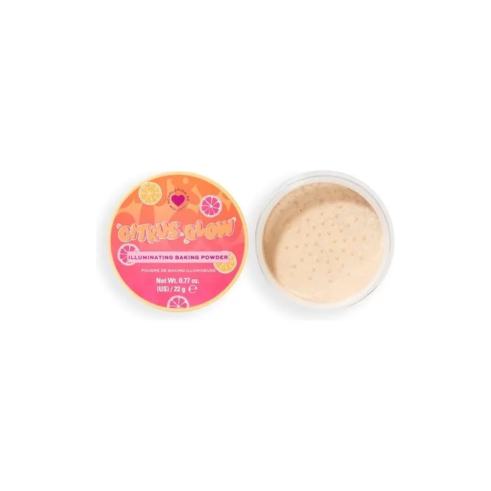 I Heart Revolution Citrus Glow Illuminating Baking Powder Face Makeup