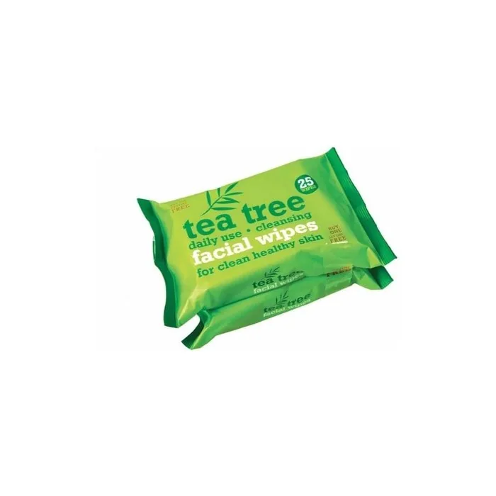 Tea Tree Facial Wipes 2 X 25 Pack