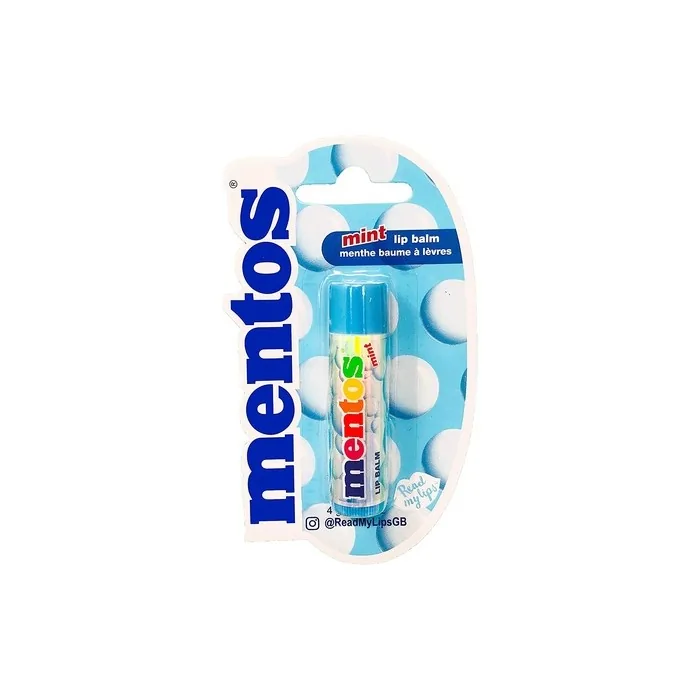 Read My Lips Mentos Mint Single Lip Balm Blue