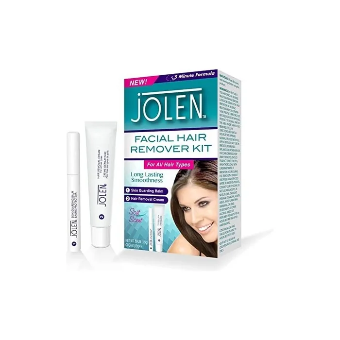 Jolen Facial Hair Remover Kit