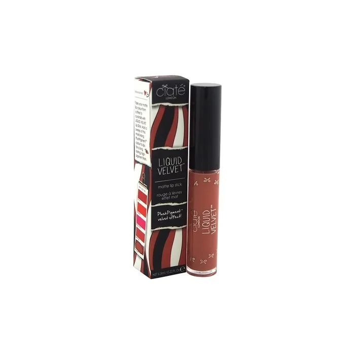 Ciate London Liquid Velvet Matte Lipstick for Women Swoon-Nude 0.22oz
