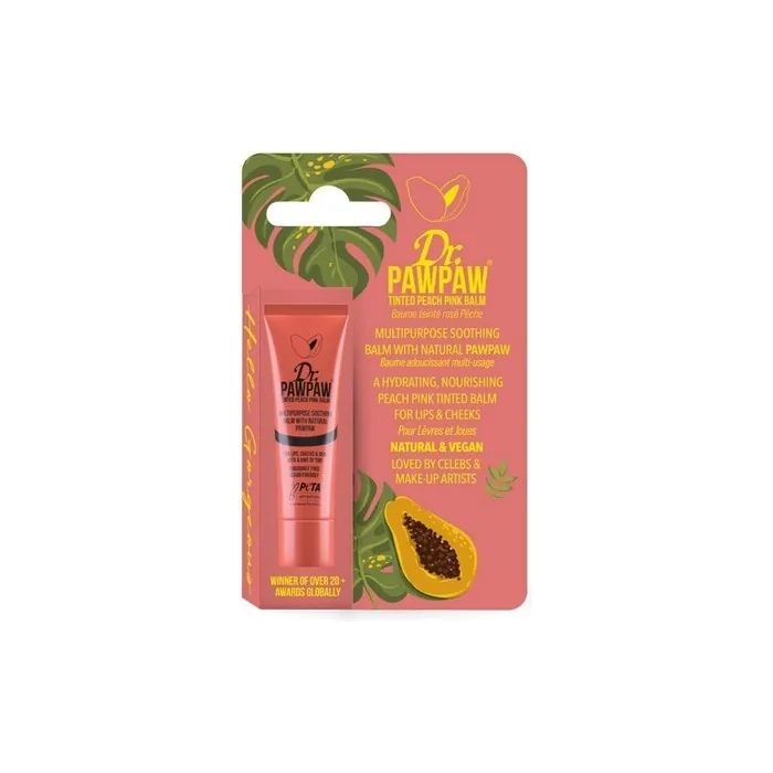 Dr. PAWPAW Tinted Peach Pink Balm for Lips and Skin 10ml