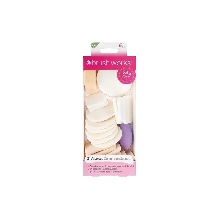 Brushworks Assorted Makeup Sponges