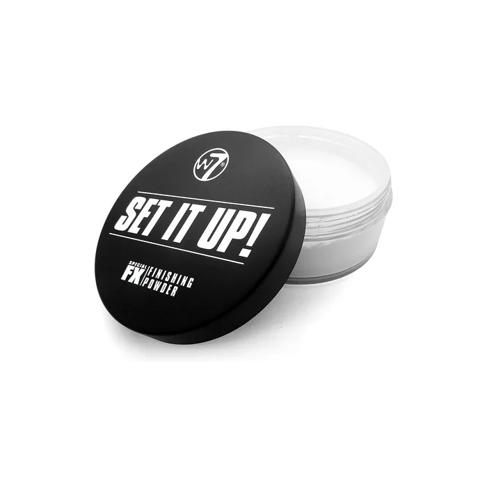 W7 Set It Up Loose Setting Powder Weightless Translucent Blurring Powder For All Skin Tones