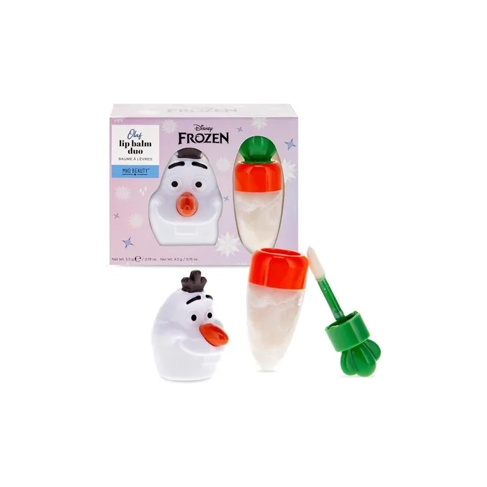 Disney Frozen Lip Balm Duo - Mad Beauty Olaf Moisturizing Lip Care
