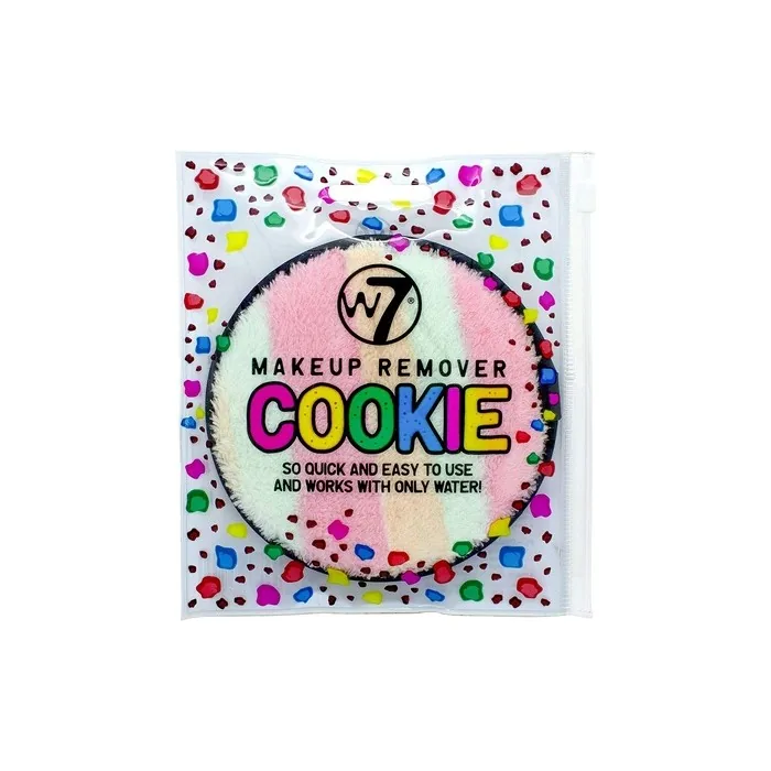 W7 Makeup Remover Cookie Reusable Cleansing Pad Eco-Friendly Soap Free Skin Cleanser