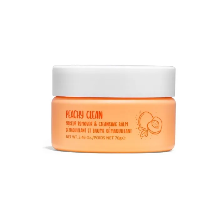W7 Peachy Clean Makeup Remover & Cleansing Balm With Natural Peach Extract 1 Count