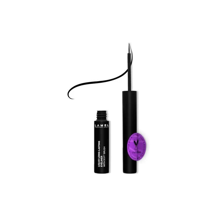Liquid Eyeliner No. 401 Long-Lasting with Soft Brush 4ml