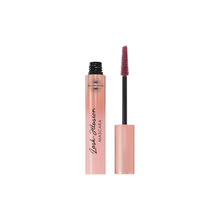 Bellamianta Lash Illusion Mascara In Burgundy 12 Ml