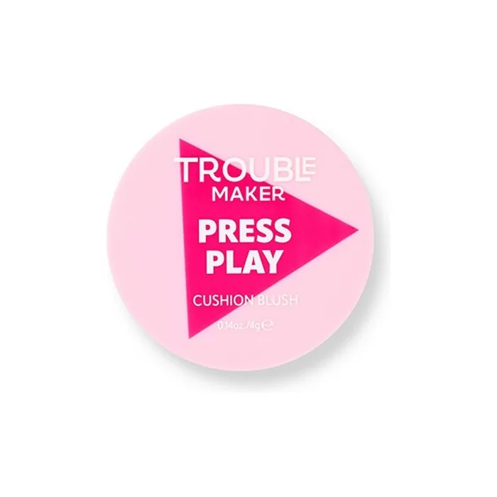 Trouble Maker Press Play Cushion Blush Blush In A Sponge 4 G
