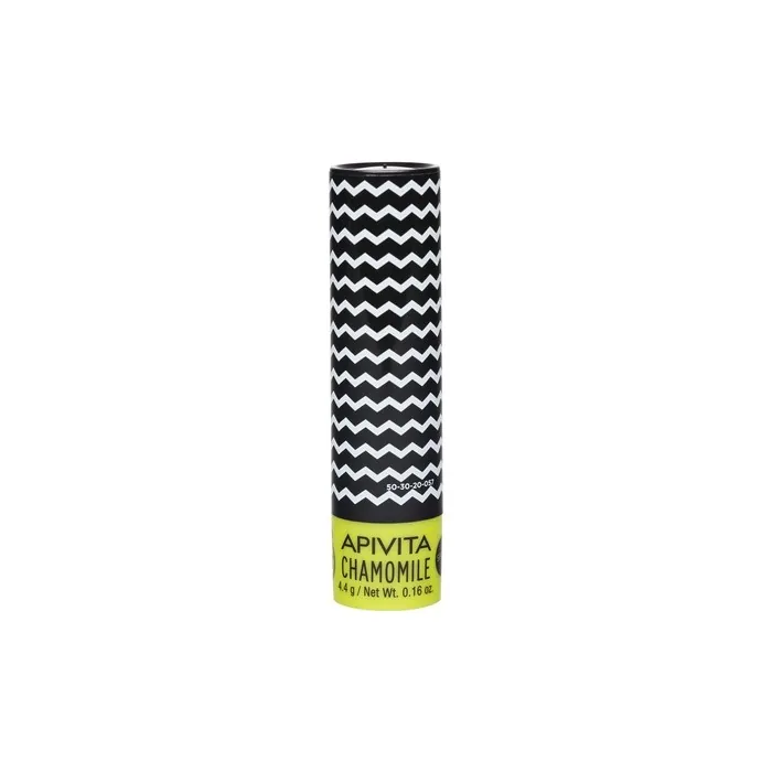 APIVITA Softening Nourishing and Moisturizing Lip Balm with Olive Oil and Beeswax 0.16 fl. oz. Chamomile