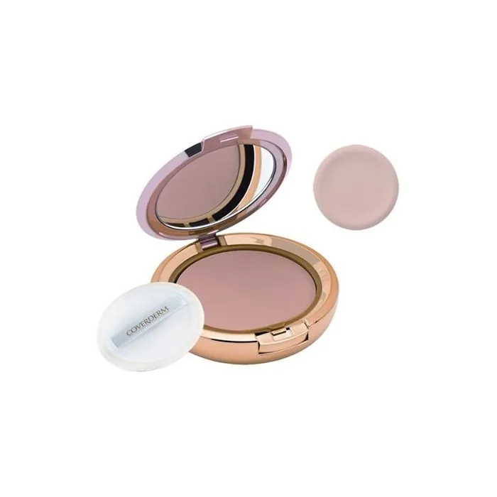 CoverDerm Compact Powder for Oily Skin O1 0.35 Ounce