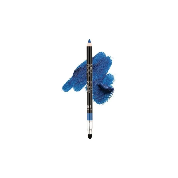 Radiant Professional Softline Waterproof Eye Liner Pencil With Smudging Tool Long Lasting Under Eyeliner For Women Blue 26