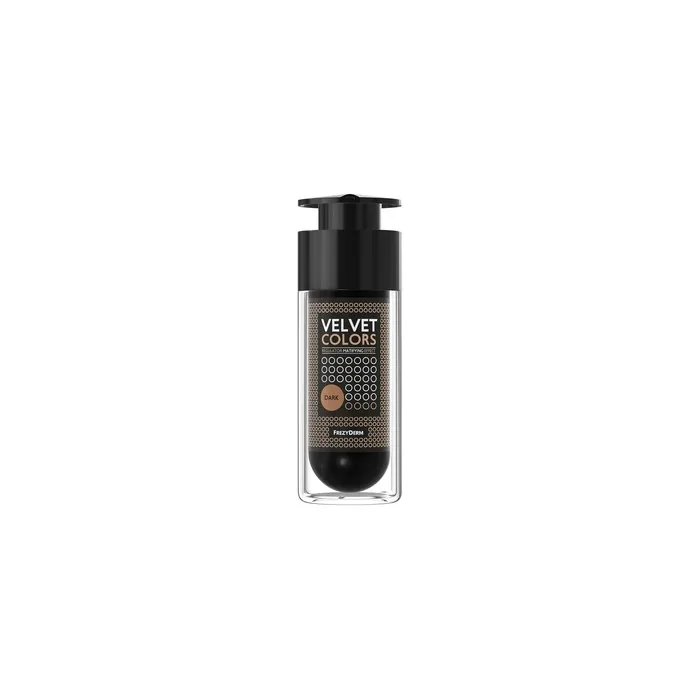 Frezyderm Velvet Colors Mattes Make Up Dark Foundation 30ml Natural Matte Finish