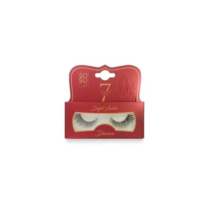 Sosu Cosmetics Deceive Sinful Lashes False Eyelashes