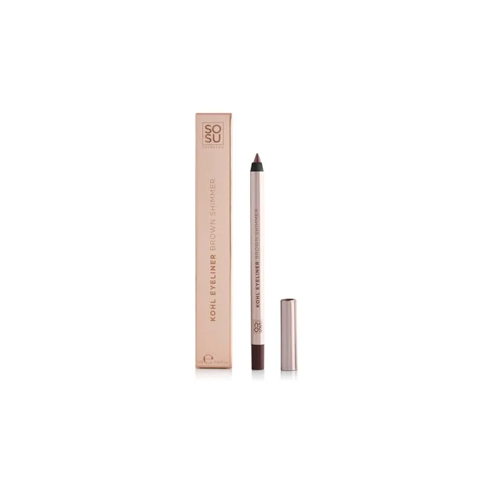 Sosu Cosmetics Brown Shimmer Kohl Eyeliner Long-Lasting Waterproof