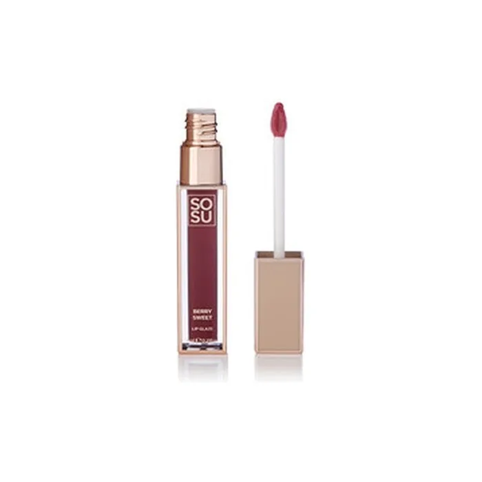 Sosu Cosmetics Shimmer Lip Glaze 6 Ml Almond Butter