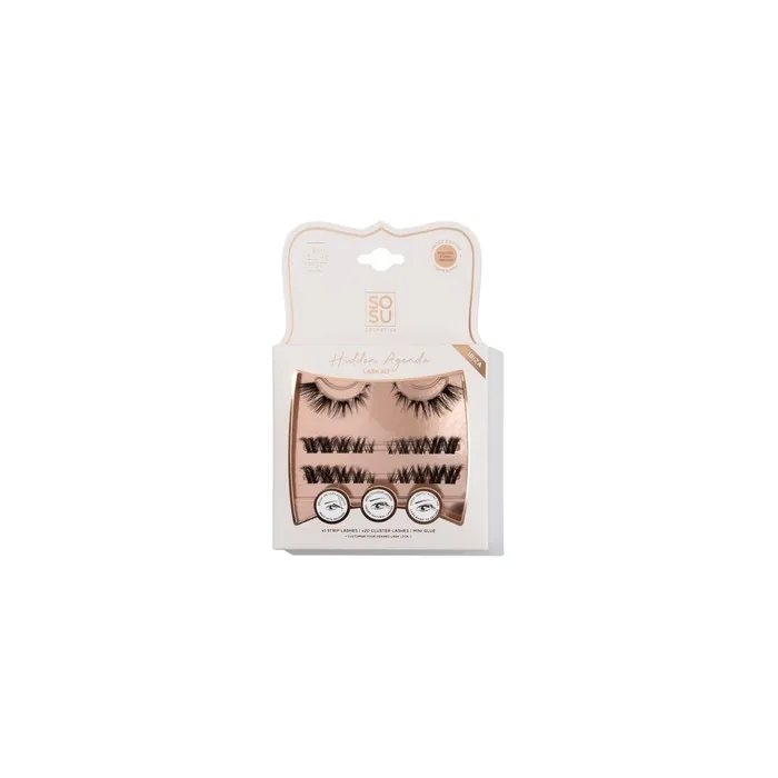 Sosu Hidden Agenda Lash Kit Ibiza Style Customizable False Eyelashes