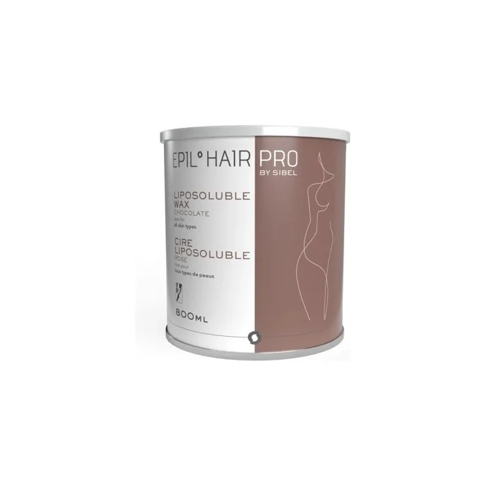 Sibel Chocolate Wax Pot For Face And Body - 800 Grams