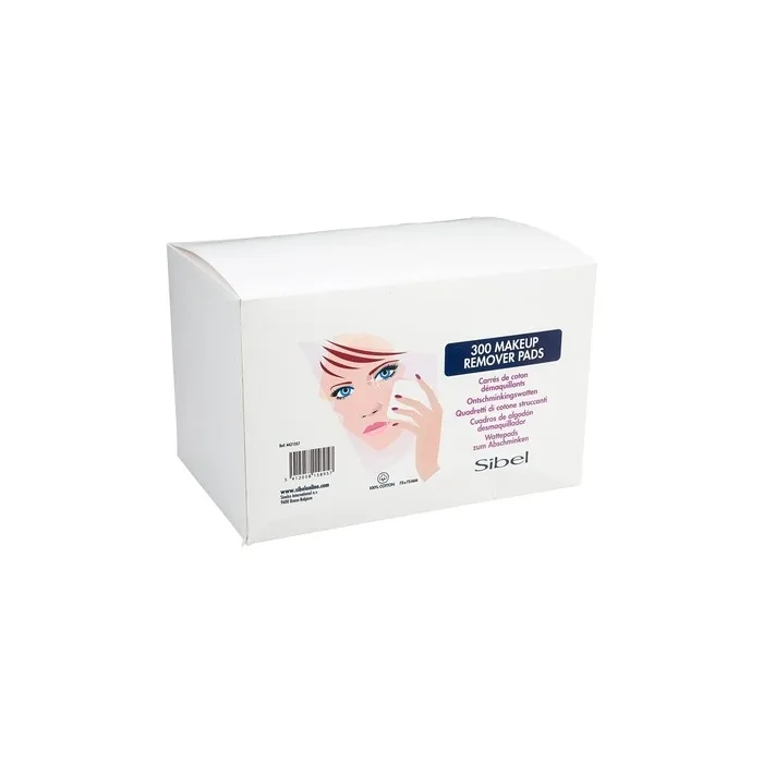 Clean All Cotton Makeup Remover Pads 75x75mm