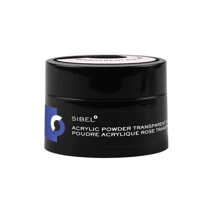 Sibel Transparent Pink Acrylic Powder 20g