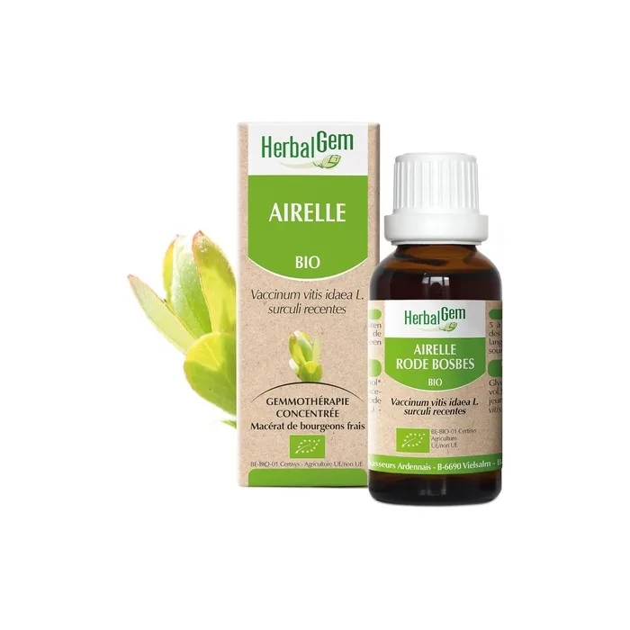 Herbalgem Lingonberry Organic Macerats Mother Gemmotherapy Concentrate 30ml