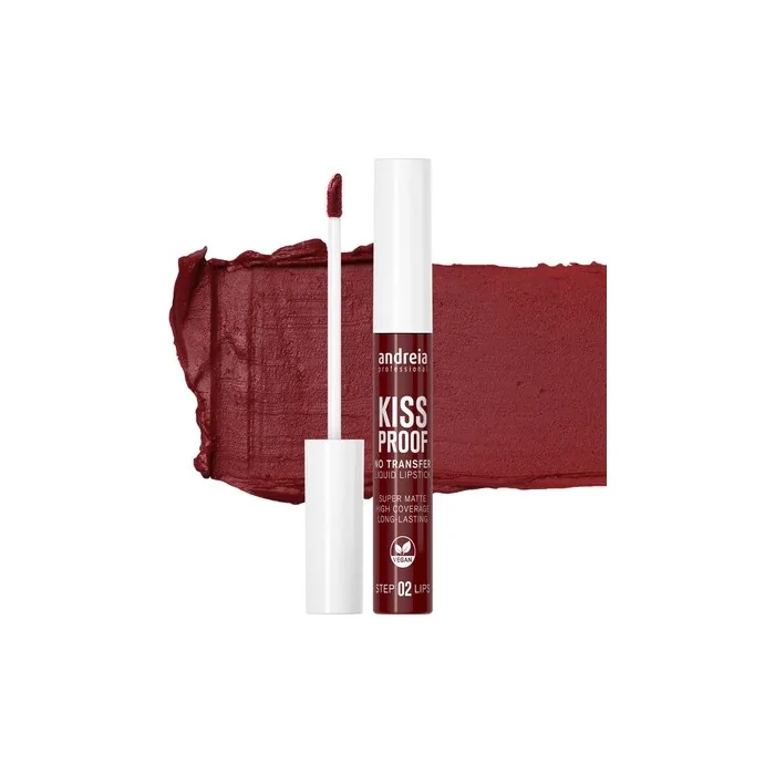 Andreia Professional Make-up Kiss-Proof Lipstick No Transfer 01 Burgundy
