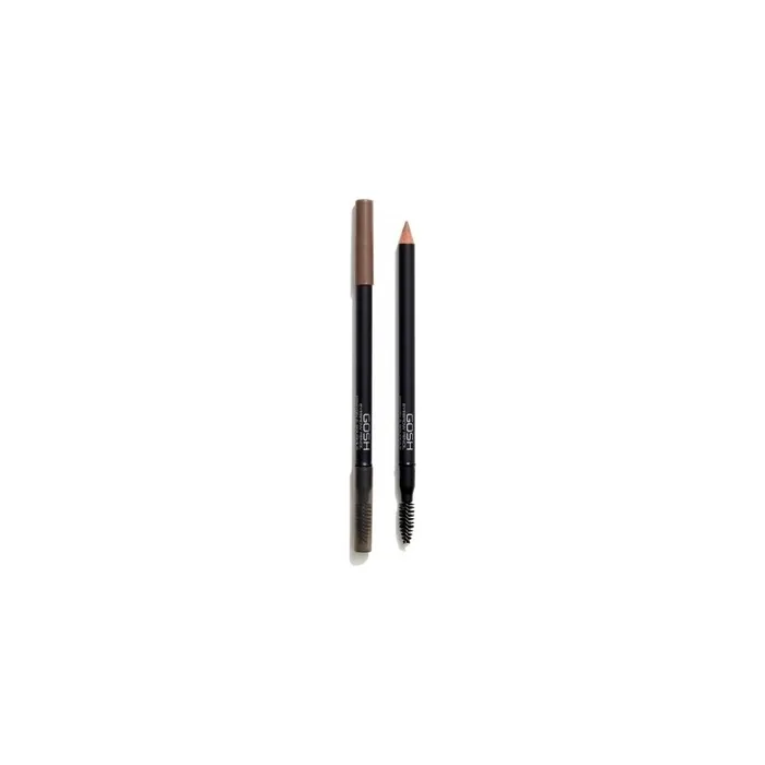 Gosh Eyebrow Pencil With Brush 03 Grey Brown 1.2g