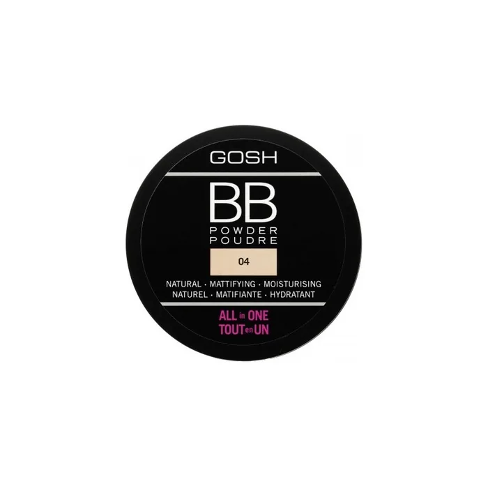 Gosh Bb Powder All In One Pressed Face Powder 04 Beige 6.5g