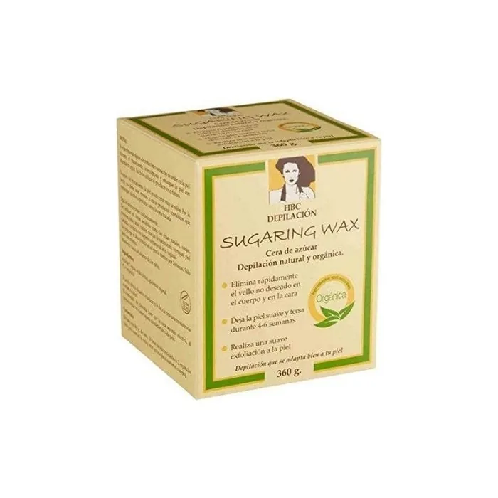 Natural and Organic Hair Removal Sugar Wax 360g