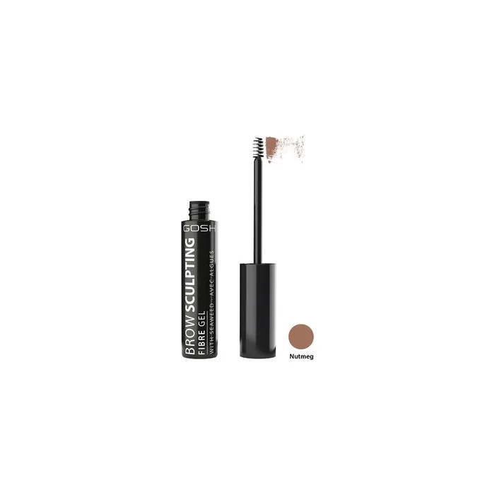 Gosh Brow Sculpting Fibre Gel In Nutmeg, 8ml