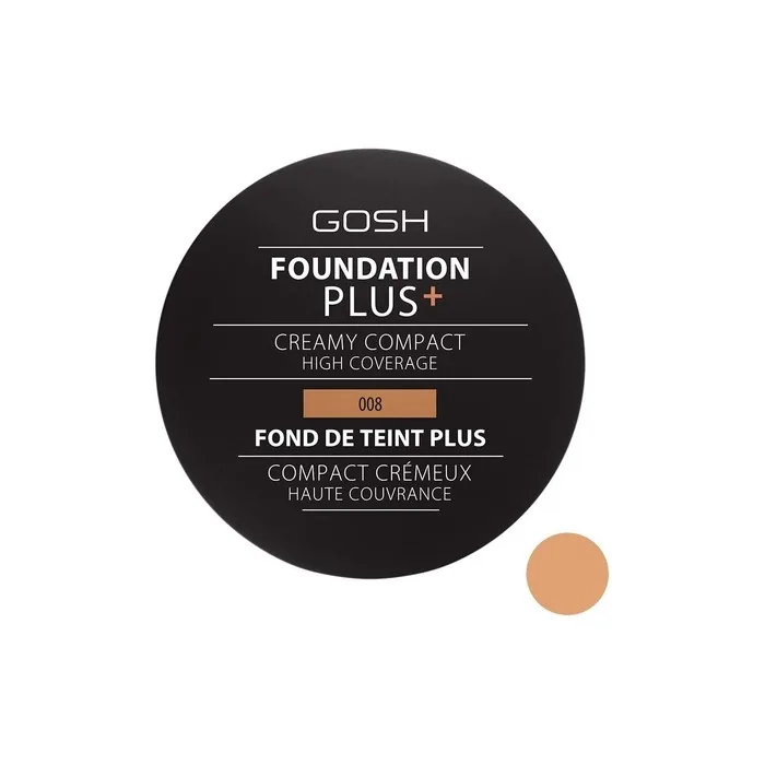 GOSH Foundation Plus Creamy Compact 008 Golden