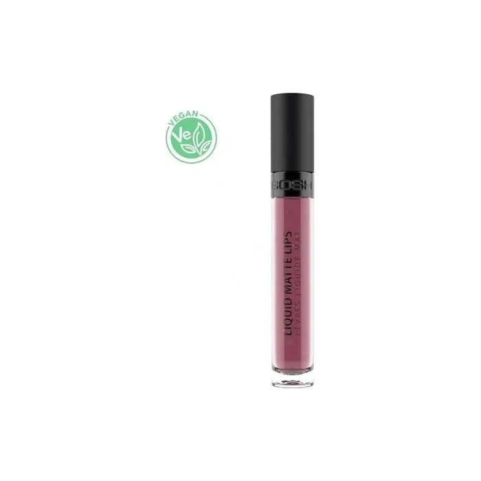 Gosh Copenhagen Liquid Matte Lips 012 Rouge Maroon - 4 Milliliters