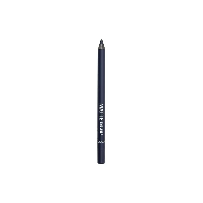 Gosh Matte Eyeliner In Mysterious Night Blue, Creamy Soft Texture For Easy