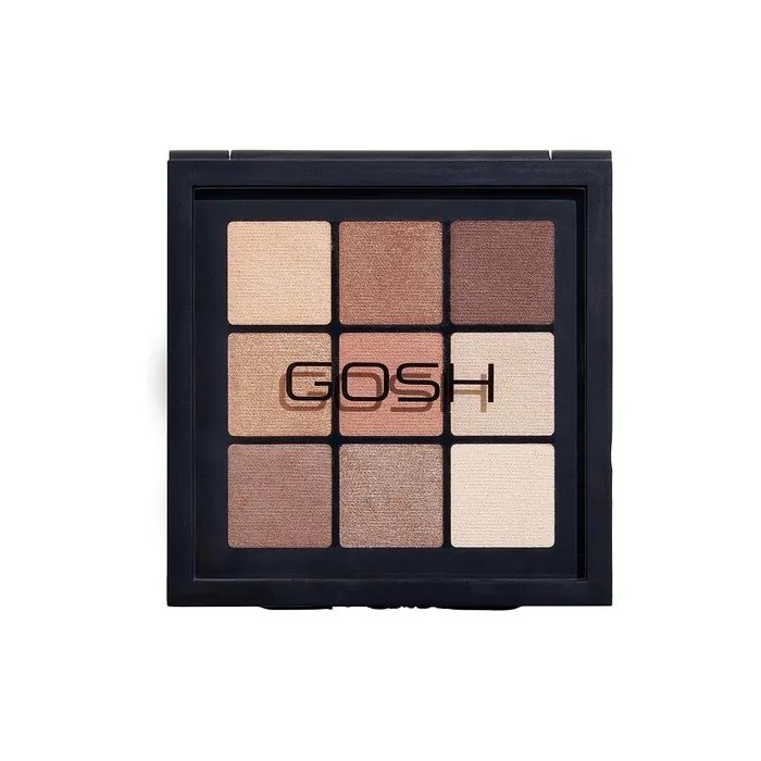GOSH Eyedentity Vegan Eyeshadow Palette with 9 Perfectly Matched Colors in Matte and Metallic 004 Be Here
