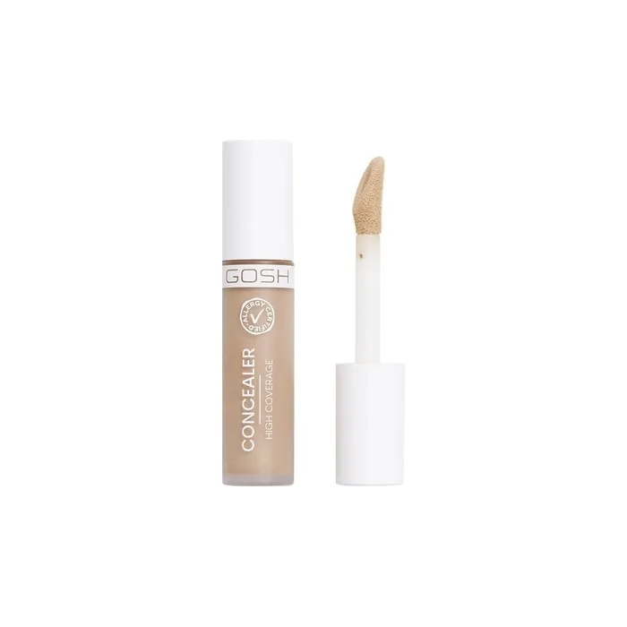 Gosh Concealer High Coverage Strong Concealer With Applicator 004 Natural 6ml