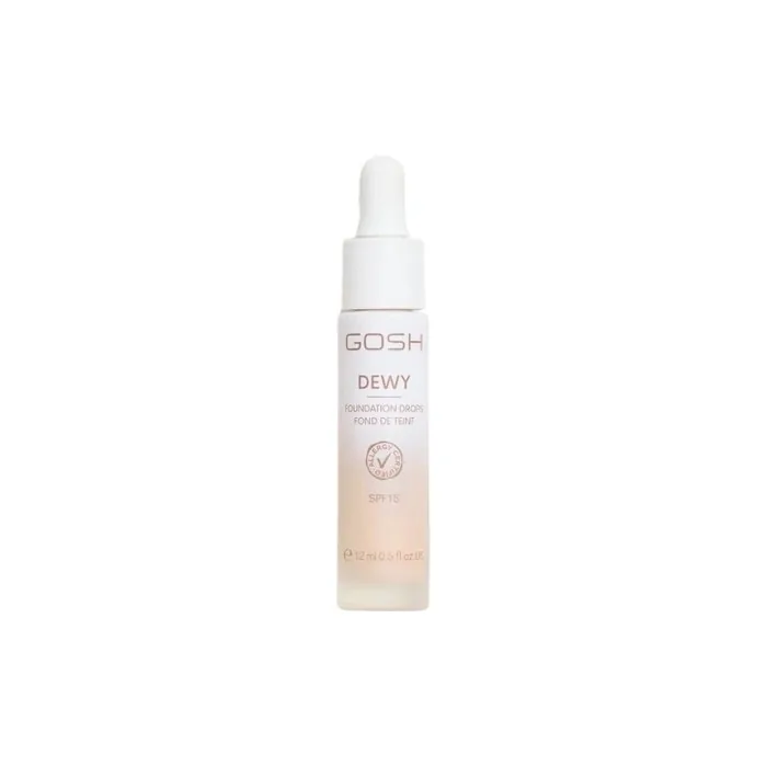 Gosh Copenhagen Dewy Foundation Drops 002 Porcelain - 15ml