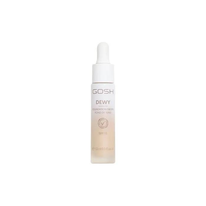Gosh Copenhagen Gosh Dewy Foundation Drops 004 Fair - 15ml