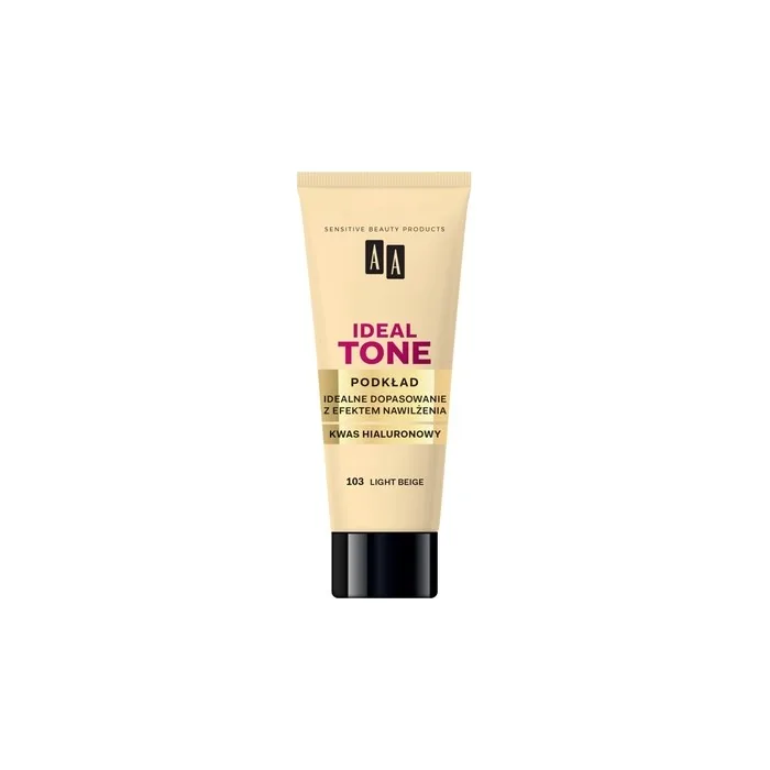Aa Ideal Tone Foundation Face Makeup 103 Light Beige 30ml