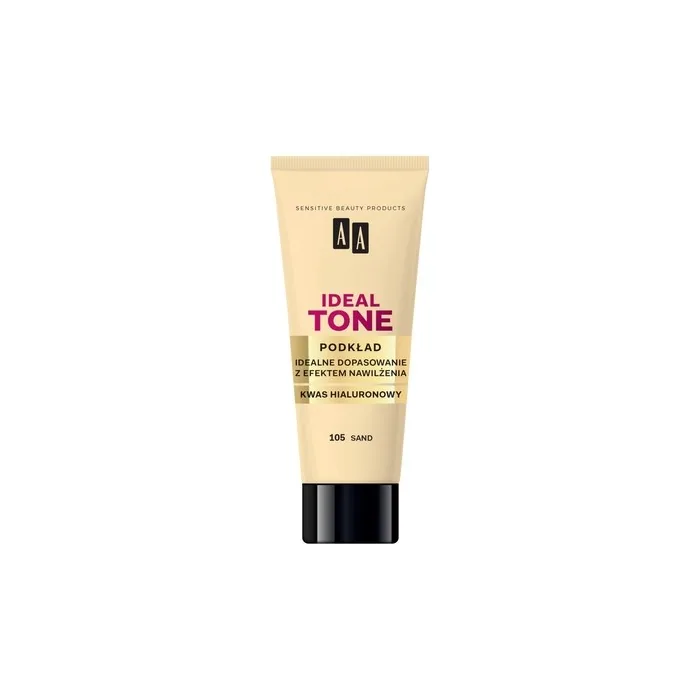 Aa Ideal Tone Foundation Face Makeup 105 Sand 30ml