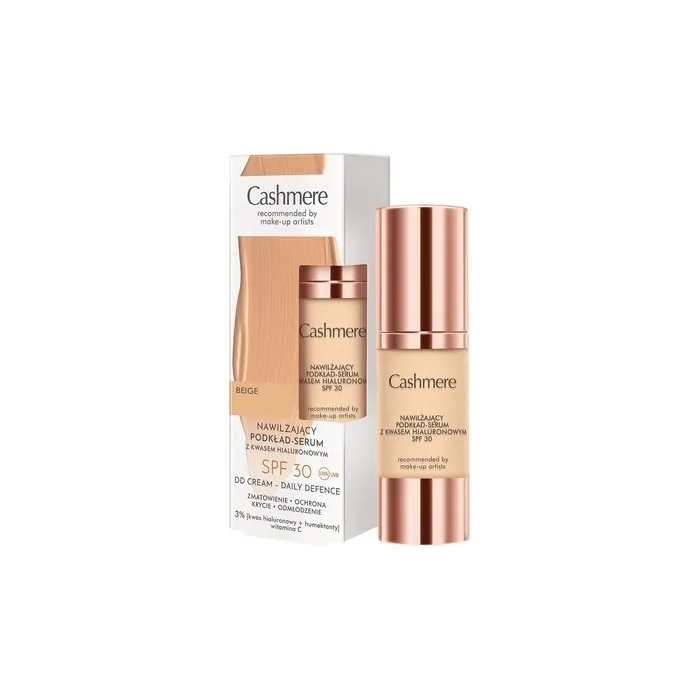 Cashmere Moisturizing Foundationserum For Face Spf30 02 30ml