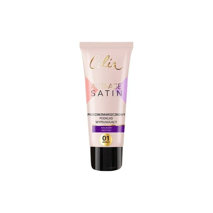 Celia Satin Anti-Age Foundation Against Wrinkles 01 30ml