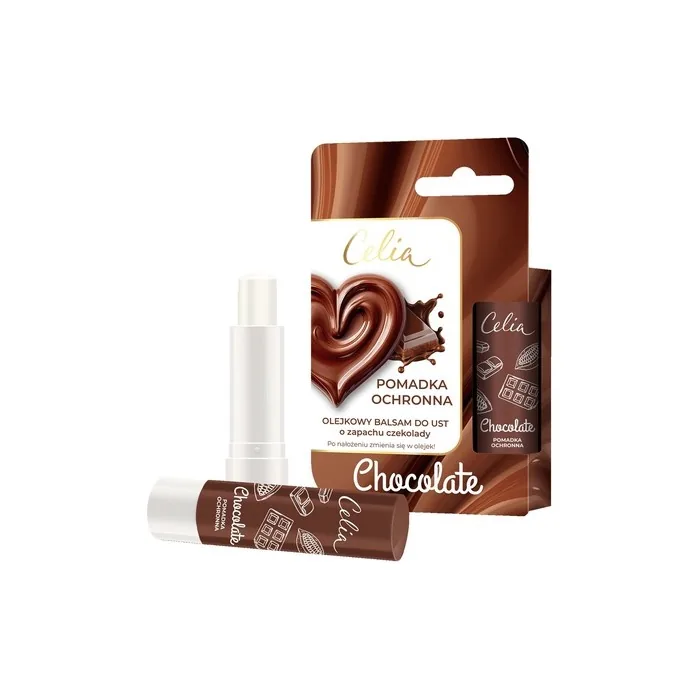 Celia Protective Lip Balm Oil Chocolate 4g