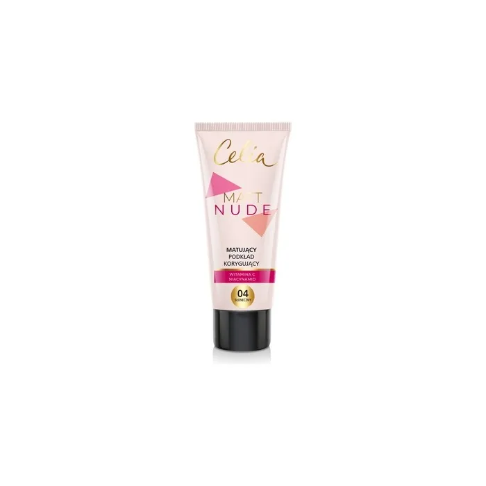 Celia Matt Nude Mattifying Foundation Corrector For Face 04 30 Ml