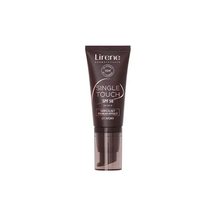 Lirene Single Touch Spf50 Moisturizing Concealing Foundation 01 Ivory 30ml