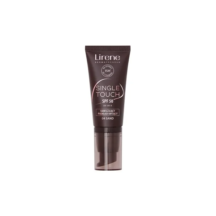 Lirene Single Touch Spf50 Moisturizing Concealing Foundation 04 Sand 30ml