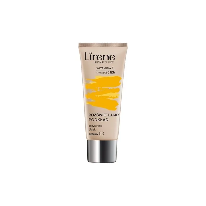Lirene Illuminating Foundation Restoring Skin Glow 03 Beige 30ml