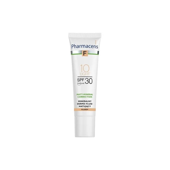 Pharmaceris F Matt Mineral Correction Fluid Make Up 10 Light