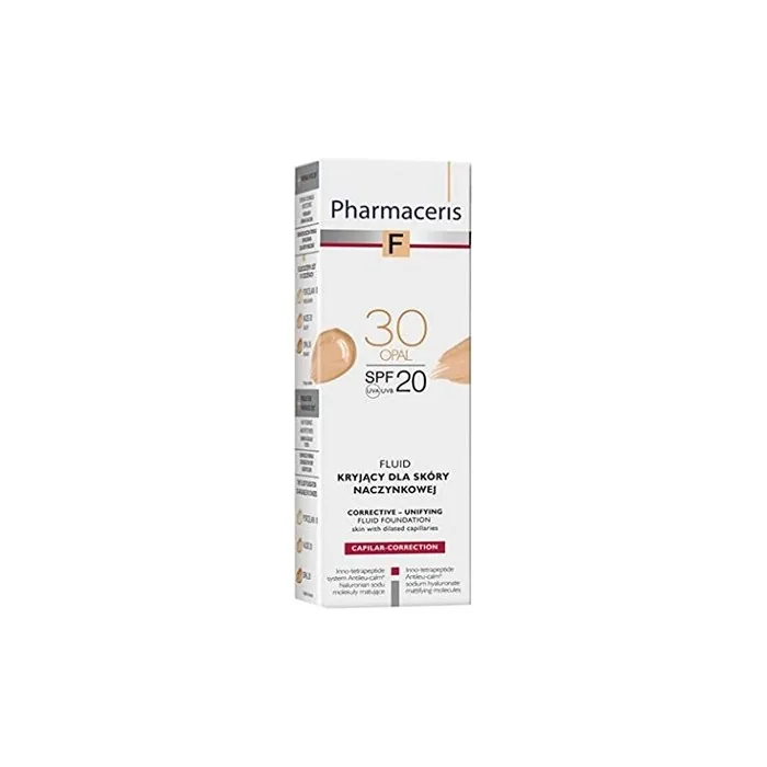 PHARMACERIS F Capillar Corrective Make-up Powder with SPF20 Opal 30ml
