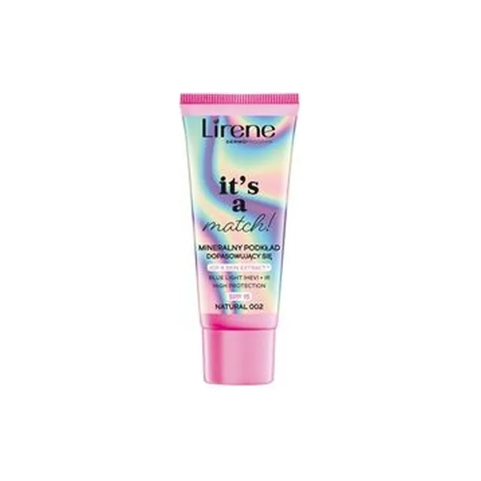Lirene Its A Match Mineral Foundation Spf15 Mineral Cream 30 Ml 002 Natural